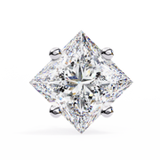 Regal Square – Princess Cut Diamond Stud Earrings