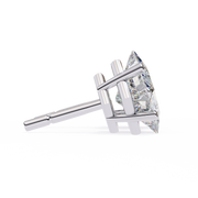 Regal Square – Princess Cut Diamond Stud Earrings