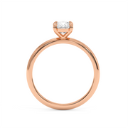 2CT SOLITAIRE OVAL RING