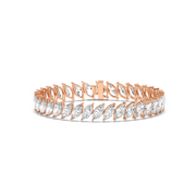 50PTS EACH MARQUISE TENNIS BRACELET