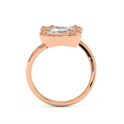 DUEL PEAR RING