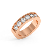 75PTS EACH ROUND ETERNITY BAND