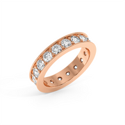10CTW EACH ROUND ETERNITY BAND