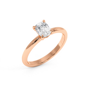 2CT SOLITAIRE OVAL RING