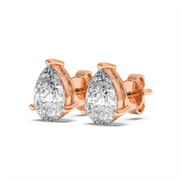 2CTW PEAR STUDS