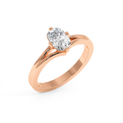 4CT OVAL ENGAGEMENT RING
