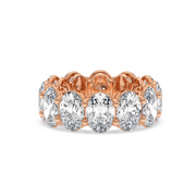 1CT EACH OVAL ETERNITY BAND