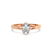 4CT OVAL ENGAGEMENT RING