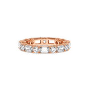 EMERALD-ROUND ETERNITY BAND