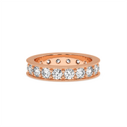 10CTW EACH ROUND ETERNITY BAND