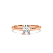 2CT SOLITAIRE OVAL RING