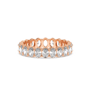 2.5CTW OVAL ETERNITY BAND