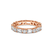 EMERALD-ROUND ETERNITY BAND