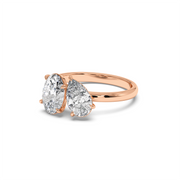 OVAL-PEAR RING