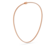 20CTW ROUND STRAIGHT LINE TENNIS NECKLACE