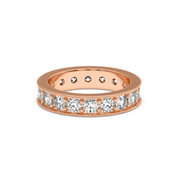 10CTW EACH ROUND ETERNITY BAND
