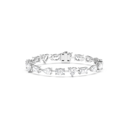 10 ctw Fancy Shapes Mix Labgrown Diamond Bracelet