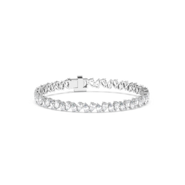 10 ctw Pear Labgrown Diamond Tennis Bracelet
