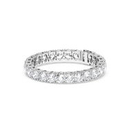 Solitaire Round Labgrown Diamond Tennis Bracelet