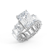 2 ctw Radiant-Emerald Labgrown Diamond Ring