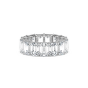 5 ctw Emerald Labgrown Diamond Eternity Band