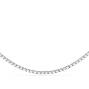 5 ctw Round Labgrown Diamond Straight Line Tennis Necklace