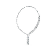 Dewdrop Labgrown Pear Diamond Necklace
