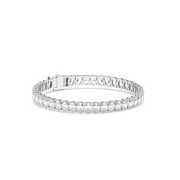 15 ctw Oval Labgrown Diamond Tennis Bracelet