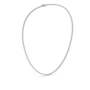 10 ctw Round Labgrown Diamond Straight Line Tennis Necklace