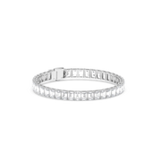 Solitaire Emerald Labgrown Diamond Tennis Bracelet