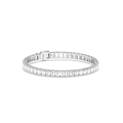 50 Pointers Emerald Labgrown Diamond Tennis Bracelet