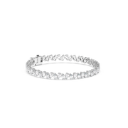 7 ctw Pear Labgrown Diamond Tennis Bracelet