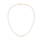 5 ctw Round Labgrown Diamond Straight Line Tennis Necklace