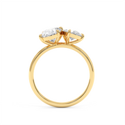 OVAL-PEAR RING