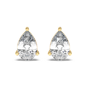 2CTW PEAR STUDS