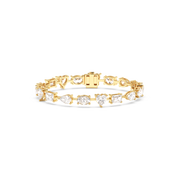 5 ctw Fancy Shapes Mix Labgrown Diamond Bracelet