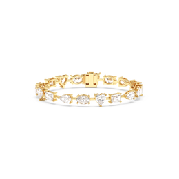 5CTW ALL MIX FANCY TENNIS BRACELET