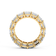 3 ctw Emerald Labgrown Diamond Eternity Band