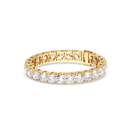 1CT EACH ROUND TENNIS BRACELET