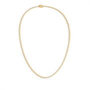 10 ctw Round Labgrown Diamond Straight Line Tennis Necklace