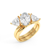 OVAL TRIANGULAR RING