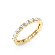 2 ctw Emerald Labgrown Diamond Eternity Band