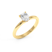 2CT SOLITAIRE OVAL RING