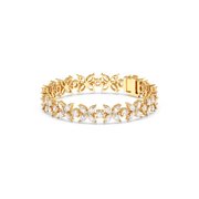 MARQUISE-ROUND FLOWER BRACELET