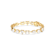 7 ctw Fancy Shapes Mix Labgrown Diamond Bracelet
