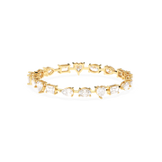 5 ctw Fancy Shapes Mix Labgrown Diamond Bracelet