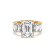 2 ctw Radiant-Emerald Labgrown Diamond Ring