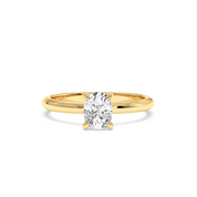 2CT SOLITAIRE OVAL RING