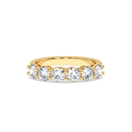 2.5CTW HALF ROUND ETERNITY BAND