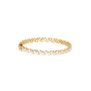 5 ctw Pear Labgrown Diamond Tennis Bracelet